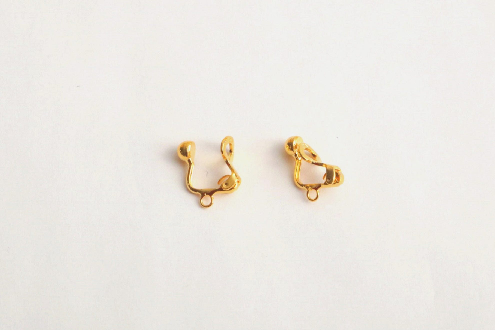 Original accessory examples (Clip-on earring parts)