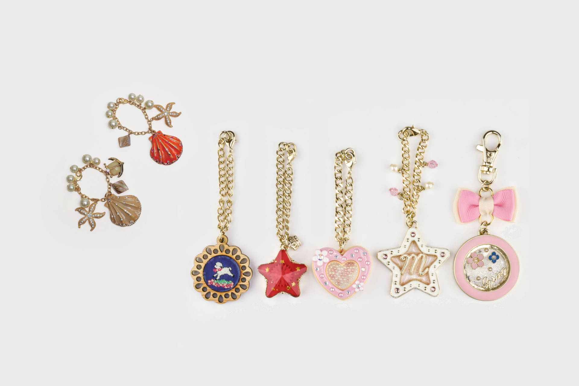 Accessory OEM manufacturing examples (bag charms)